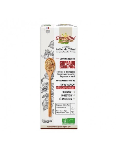 Image principale de Véritable Aubier du Tilleul sauvage du Roussillon Bio - Copeaux Extra Purs Drainage 200 g - La Gravelline