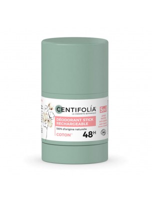 Image 74413 supplémentaire pour Déodorant Stick Rechargeable Fleur de Coton Bio - Soin du Corps 50g - Centifolia