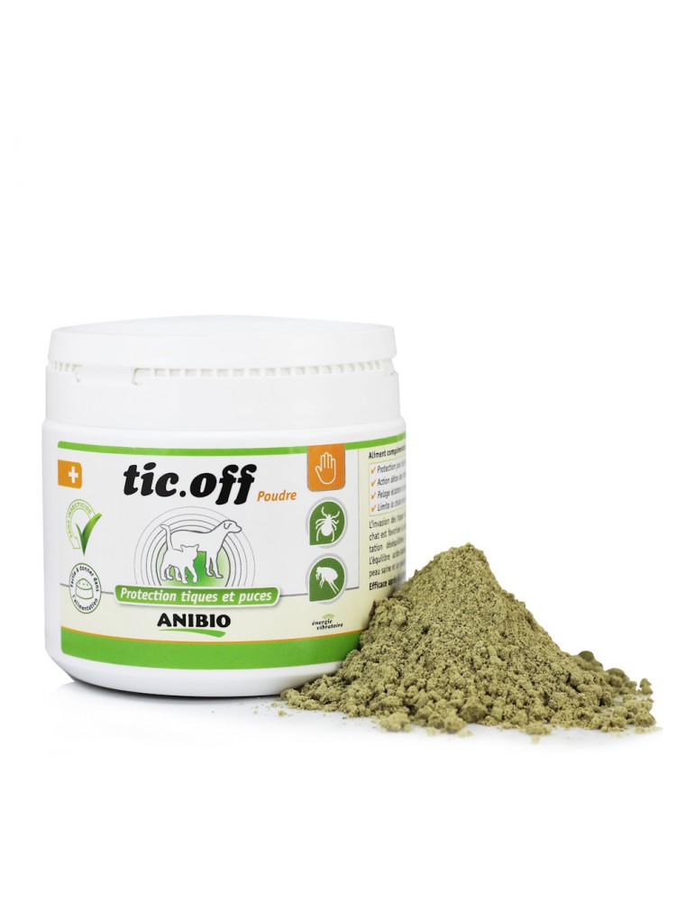 Image principale de la modale pour Tic-off en poudre - Protection tiques et puces 290 g - AniBio