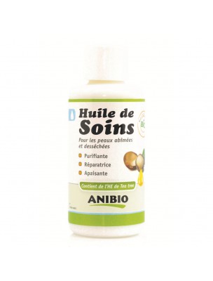 Image de Huile de soins - Chiens et Chats 100 ml - AniBio depuis Senior Vital - Santé et Vitalité Chiens et Chats 450 g - AniBio