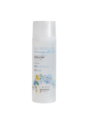 Image 74469 supplémentaire pour Eau Micellaire Démaquillante Bio - Visage et Yeux 200 ml - Lady Green
