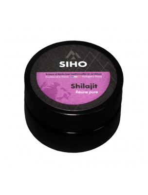 Image de Shilajit Résine Pure - Détox et Tonus 30 g - Siho depuis Achetez Shilajit 300 mg - Détox et Tonus 60 gélules végétales