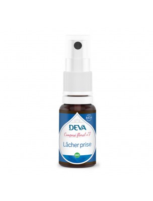 Image de Lâcher-Prise Bio - Alléger la charge mentale Composé floral n°7 Spray de 15 ml - Deva depuis louis-herboristerie