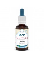 Image de Clématite Sans Alcool Bio - Présence Élixir Floral de Bach 30 ml - Deva depuis 38 Fleurs de Bach unitaires - Commandez en ligne ! (2)