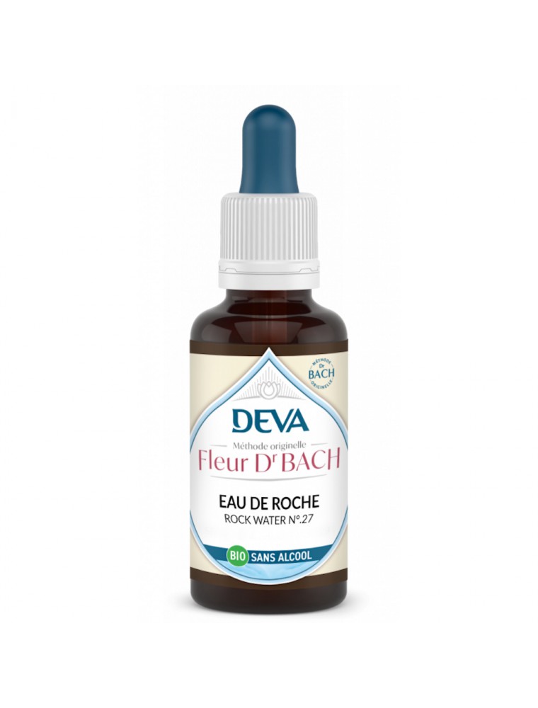 Image principale de la modale pour Eau de Roche Sans Alcool Bio - Largesse d'esprit et Adaptabilité Élixir Floral de Bach 30 ml - Deva