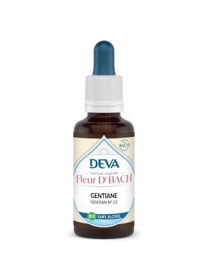 Image de Gentiane Sans Alcool Bio - Détermination et Persévérance Élixir Floral de Bach 30 ml - Deva depuis Achetez les produits Deva à l'herboristerie Louis (3)