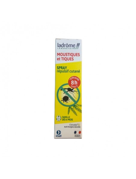 Achetez Spray Moustiques et Tiques - Répulsif Cutané 50ml - Ladrôme à l'herboristerie Louis Image principale de Spray Moustiques et Tiques - Répulsif Cutané 50ml - Ladrôme