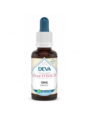 Image de Orme Sans Alcool Bio - Force et Perfection Élixir Floral de Bach 30 ml - Deva depuis Commandez les produits Deva à l'herboristerie Louis
