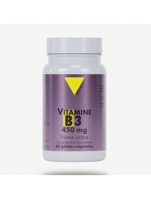 Image de Vitamine B3 450 mg - Stress et Tonus 60 gélules végétales - Vit'all+ depuis Achetez les nouvelles tisanes arrivées à l'herboristerie Louis