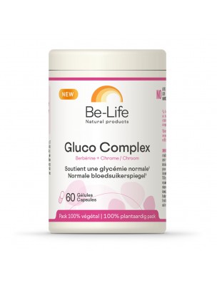 Image de Gluco Complex - Glycémie 60 gélules - Be-Life depuis Achetez les produits Be-Life à l'herboristerie Louis (2)