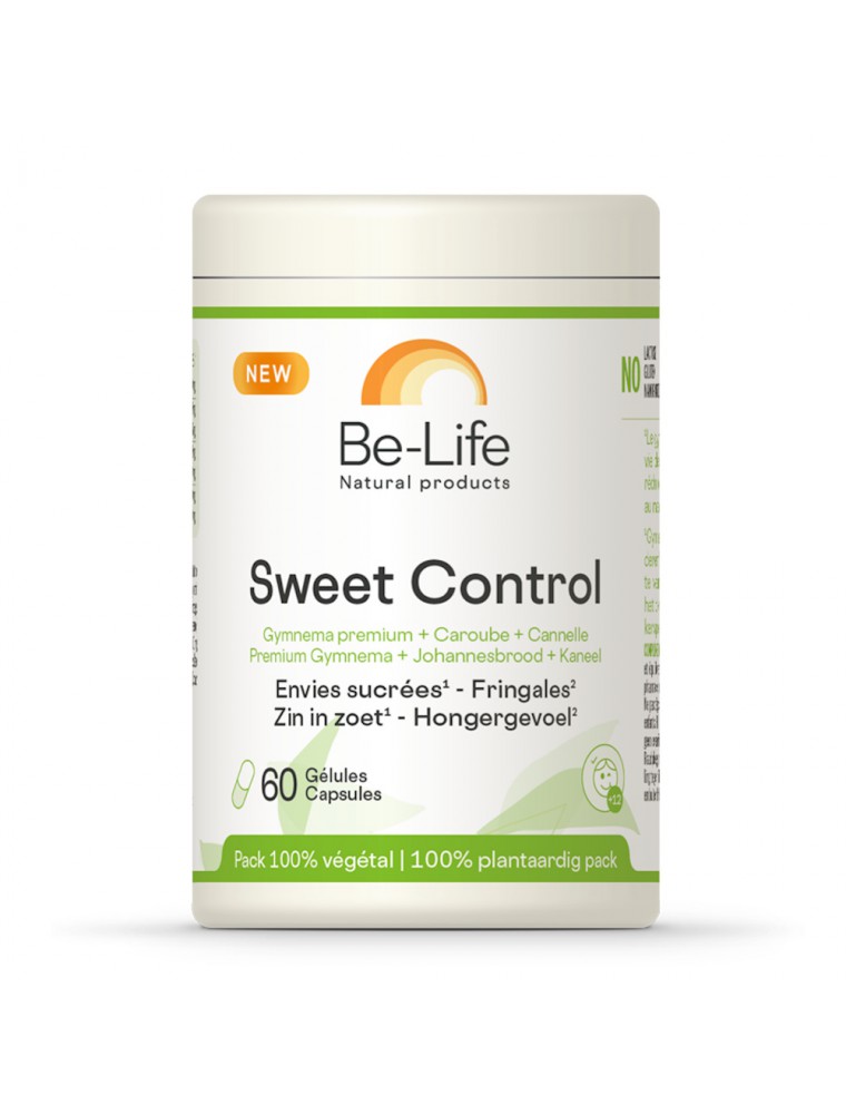 Image principale de la modale pour Sweet Control - Fringales et Envies Sucrées 60 gélules - Be-Life