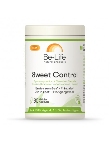 Image principale de Sweet Control - Fringales et Envies Sucrées 60 gélules - Be-Life