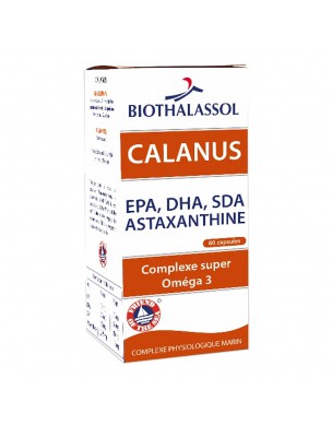 Image 75112 supplémentaire pour Calanus - Super Oméga 3 60 capsules - Biothalassol
