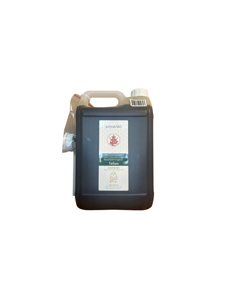 Image principale de la modale pour Neelibhringadi Tailam - Huile Ayurvédique 5 Litres - Samskara