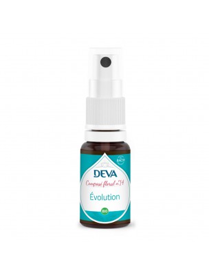 Image de Evolution Bio - Engagement, Lâcher-prise et Résolution Composé floral n°14 Spray de 15 ml - Deva depuis Achetez les produits Deva à l'herboristerie Louis (3)