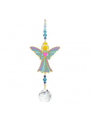 Image de Ange Gardien Bleu - Porte-Bonheur Cristal Feng Shui - Tierra Zen depuis Achetez les nouvelles tisanes arrivées à l'herboristerie Louis