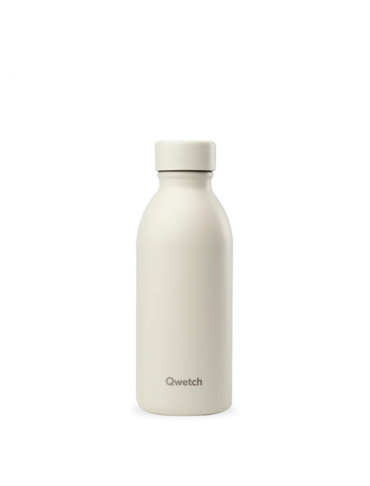 Image principale de la modale pour Bouteille Isotherme Matt Sable - Hydratation 500 ml - Qwetch