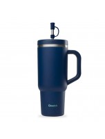Image de Travel Cup Isotherme Matt Bleu Nuit - Hydratation 900 ml - Qwetch depuis Contenants isothermes Qwetch