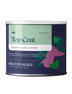 Image de Top Coat - Peau et Pelage Chiens 125g - Hilton Herbs depuis louis-herboristerie
