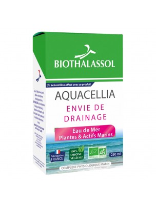 Image de Aquacellia Bio - Drainage 250ml - Biothalassol depuis Achetez les nouvelles tisanes arrivées à l'herboristerie Louis