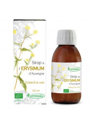 Image de Sirop à l'Erysimum Bio - Respiration125 ml - Phytofrance depuis Achetez les nouvelles tisanes arrivées à l'herboristerie Louis
