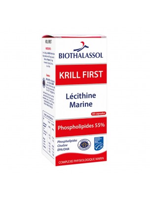 Image de Krill First - Coeur et Cerveau 30 capsules - Biothalassol depuis Biothalassol