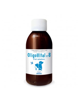 Image de Oligo Vital N°8 - Etat général des Animaux 150ml - Bioligo depuis louis-herboristerie