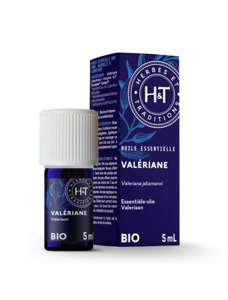 Image principale de Valériane Bio - Huile essentielle de Valeriana jatamansi 5 ml - Herbes et Traditions