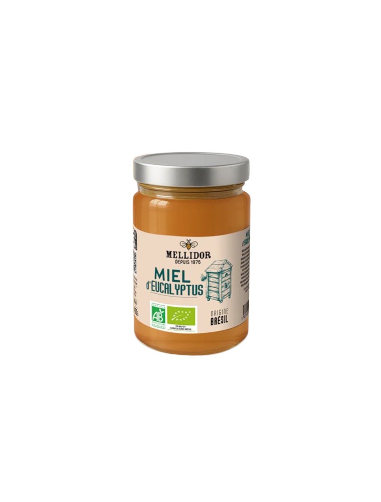 Image principale de la modale pour Miel d'Eucalyptus Bio - Miel Puissant et Boisé 400g - Mellidor