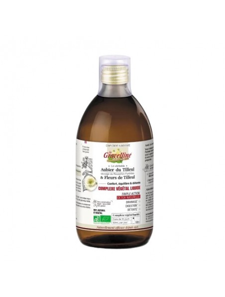 Image principale de Véritable Aubier du Tilleul sauvage du Roussillon Bio - Complexe végétal liquide 500 ml - La Gravelline
