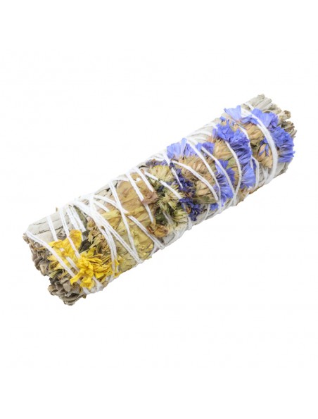 Achetez Sauge Blanche "Positives Vibes" - Fumigation - Fagot de 10 cm (25 g) à l'herboristerie Louis Image principale de Sauge Blanche "Positives Vibes" - Fumigation - Fagot de 10 cm (25 g)