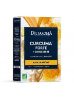 Image de Curcuma Gingembre Bio - Articulations 20 ampoules - Dietaroma depuis Achetez des ampoules de phytothérapie et d'herboristerie en ligne