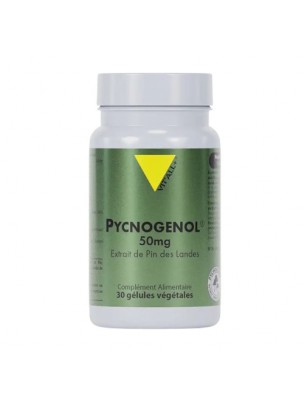 Image de Pycnogénol 50mg - Circulation 30 gélules végétales - Vit'all+ depuis Achetez les nouvelles tisanes arrivées à l'herboristerie Louis