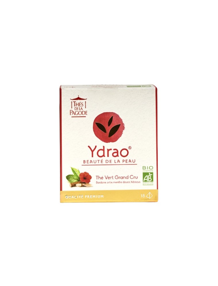 Image principale de la modale pour Ydrao Bio - Beauté de la Peau 18 Infusettes - Thés de la Pagode