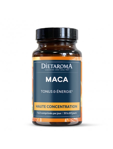 Achetez Maca Bio - Performances Physiques 60 comprimés - Dietaroma à l'herboristerie Louis Image principale de Maca Bio - Performances Physiques 60 comprimés - Dietaroma