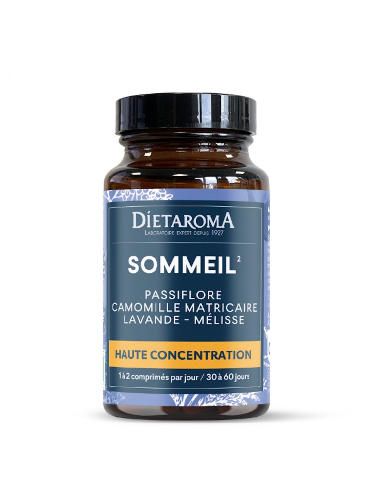 Image principale de la modale pour Sommeil Bio - Endormissement et Sommeil 60 comprimés - Dietaroma