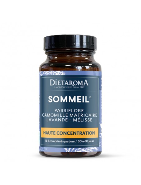 Image principale de Sommeil Bio - Endormissement et Sommeil 60 comprimés - Dietaroma