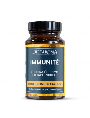 Image de Immunité Bio - Défenses naturelles 60 comprimés - Dietaroma depuis Tisane Pectorale Respiration N°2 - 100g