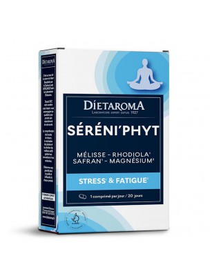 Image de Séréni'Phyt - Relaxation et Détente 20 comprimés - Dietaroma depuis Infusion Fenouil Anis Cumin des Prés Bio - Choice