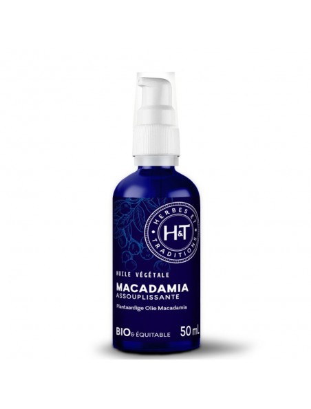 Image principale de Macadamia Bio - Huile végétale de Macadamia Ternifolia 50 ml - Herbes et Traditions