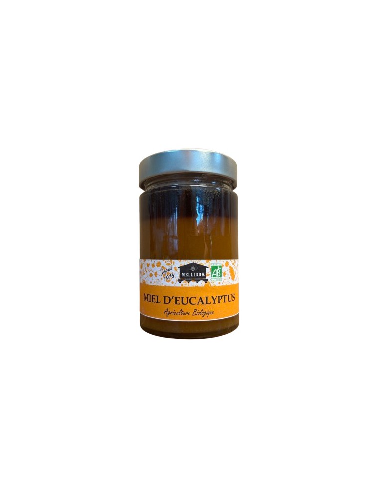 Image principale de la modale pour Miel d'Eucalyptus Bio - Miel Puissant et Boisé 400g - Mellidor