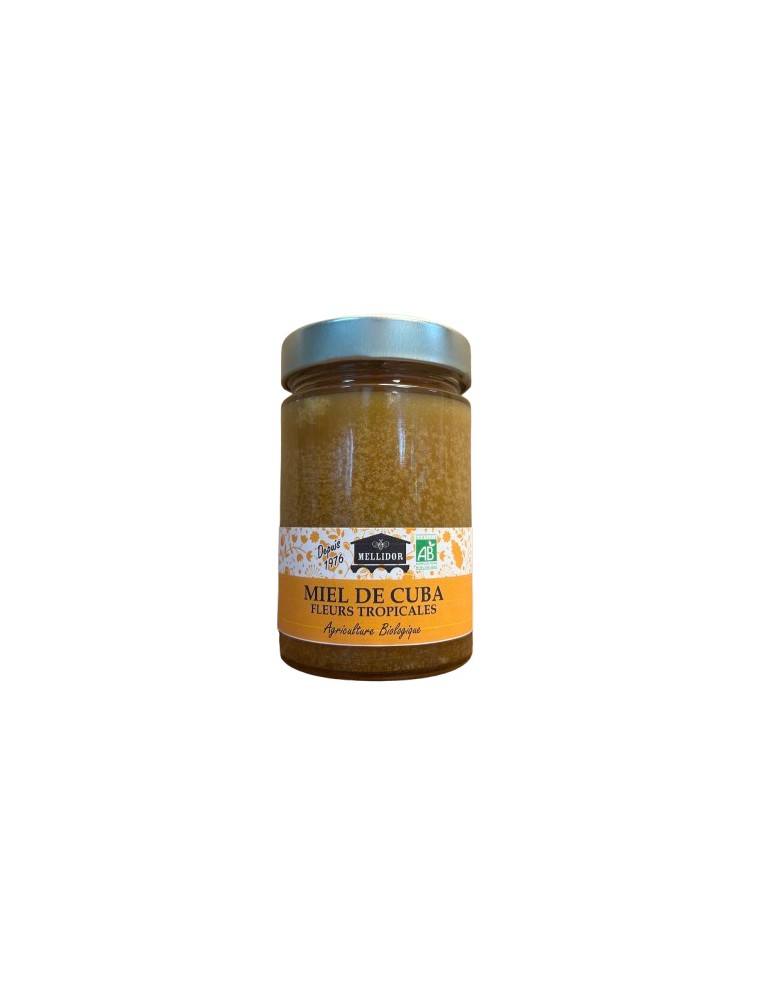 Image principale de la modale pour Miel de Fleurs Tropicales Bio - Miel Doux et Floral 400g - Mellidor