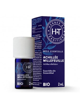 Image de Achillée Millefeuille Bio - Huile essentielle d'Achillea Millefolium 2 ml - Herbes et Traditions depuis Achetez les produits Herbes et Traditions à l'herboristerie Louis
