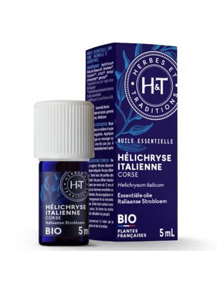 Image de Hélichryse italienne Bio - Huile essentielle d'Helichrysum italicum 5 ml - Herbes et Traditions depuis louis-herboristerie