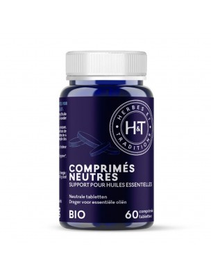 Image de Comprimés Neutres Bio - Supports pour Huiles essentielles en 60 comprimés - Herbes et Traditions depuis louis-herboristerie