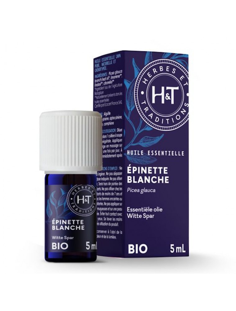 Image principale de la modale pour Epinette Blanche Bio - Huile essentielle de Picea glauca 5 ml - Herbes et Traditions