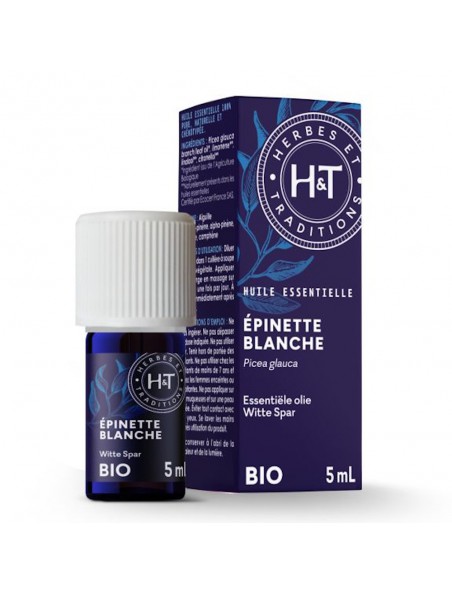 Image principale de Epinette Blanche Bio - Huile essentielle de Picea glauca 5 ml - Herbes et Traditions