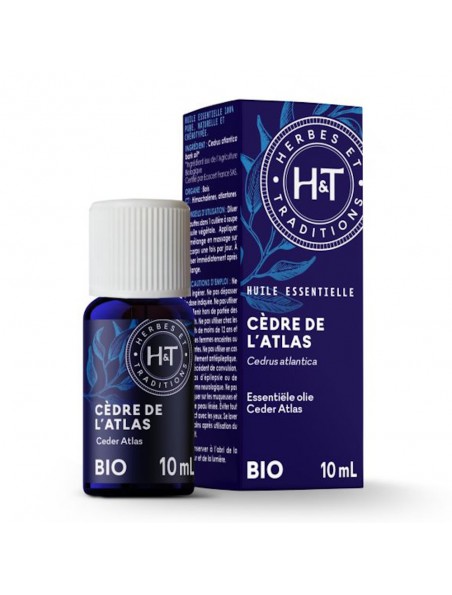 Image principale de Cèdre de Atlas Bio - Huile essentielle de Cedrus Atlantica 10 ml - Herbes et Traditions