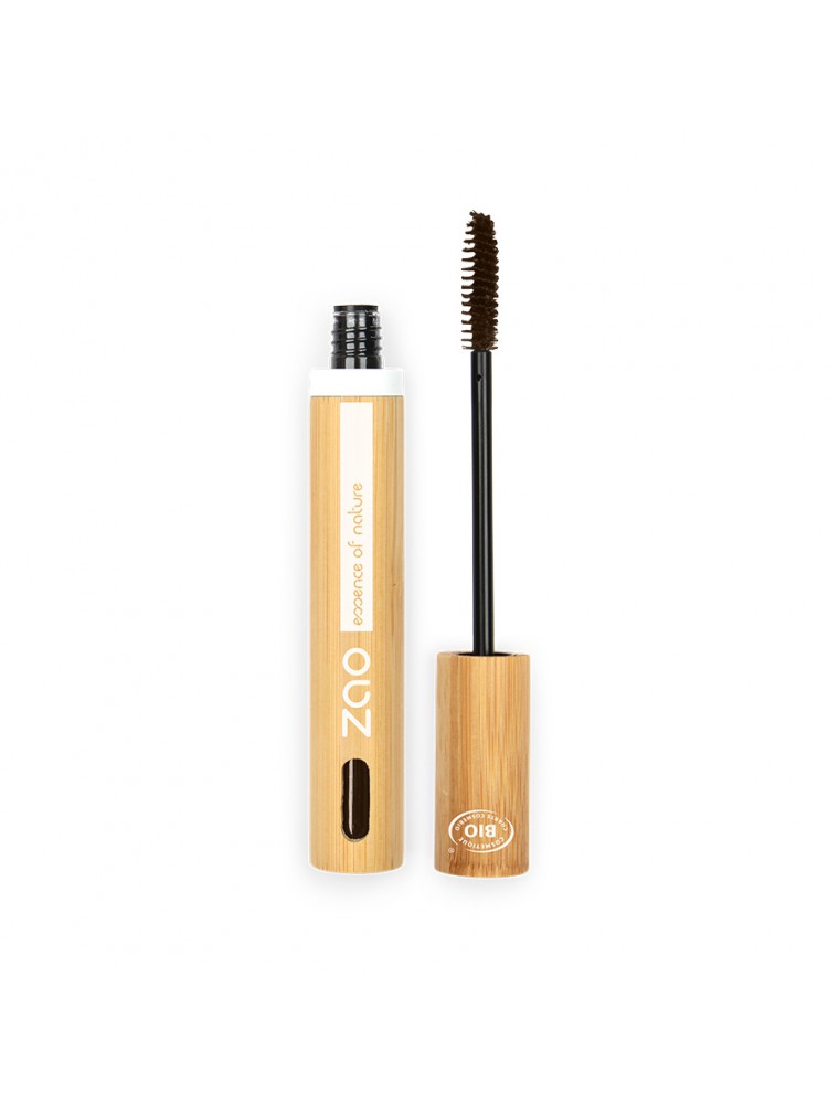 Image principale de la modale pour Mascara Aloe vera Bio - Brun foncé 091 7 ml - Zao Make-up
