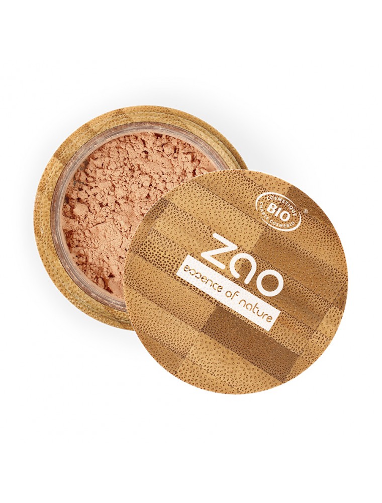 Image principale de la modale pour Mineral silk Bio - Beige orangé 503 13,5 grammes - Zao Make-up